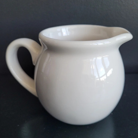 Rae Dunn Creamer Large Letter Cream Artisan Collection by  Magenta - Picture 3 of 5